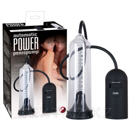 Автоматическая помпа для мужчин с пультом создания вакуума Automatic Power - Orion Прозрачный от sex shop Extaz