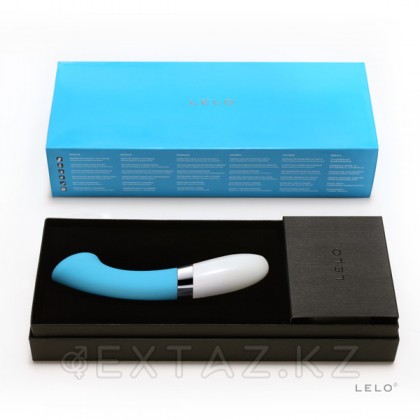Вибростимулятор Gigi 2 (LELO), 17,5 см. Голубой от sex shop Extaz фото 7