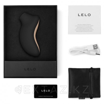 Lelo Sona - Звуковой массажер для клитора, 11.5 см (чёрный) от sex shop Extaz фото 4