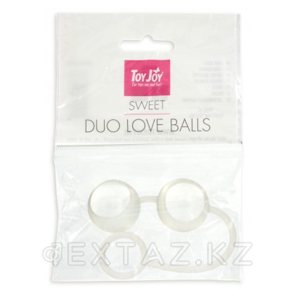Вагинальные шарики Duo Love Balls, 50 г от sex shop Extaz фото 2