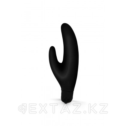 Браззерс - Вибромассажер кролик, 11.5х2.5 см Черный от sex shop Extaz