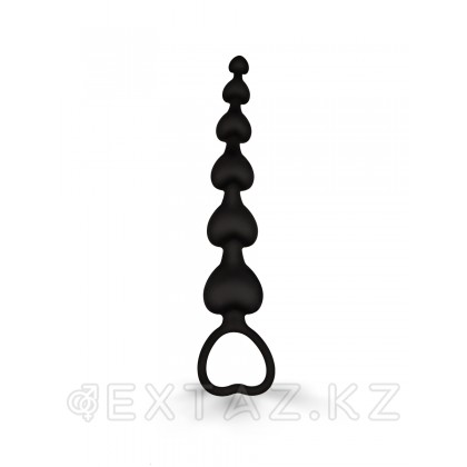 Браззерс - Анальная елочка - 15х3.3 см (чёрный) Черный от sex shop Extaz