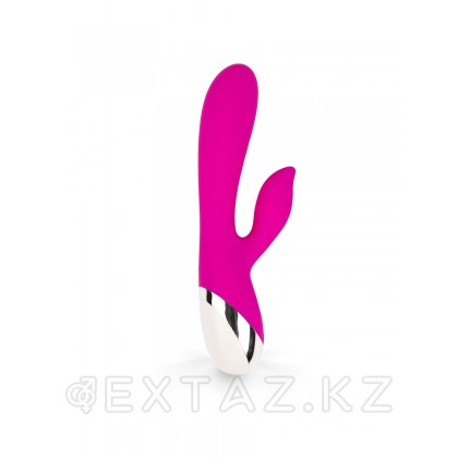 Браззерс - перезаряжаемый вибратор-кролик, 19х2.5 см Розовый от sex shop Extaz