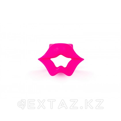 Браззерс - эрекционное кольцо в виде губ, 3х1.5 см. Розовый от sex shop Extaz