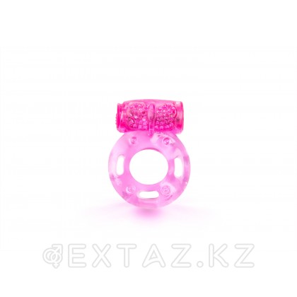 Браззерс - эрекционное кольцо с вибропулей, 5х1.5 см. Розовый от sex shop Extaz