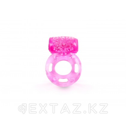 Браззерс - эрекционное кольцо с вибропулей, 3х1.5 см. Розовый от sex shop Extaz