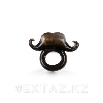 Браззерс - эрекционное кольцо с вибрацией, 7х2.5 см. Черный от sex shop Extaz