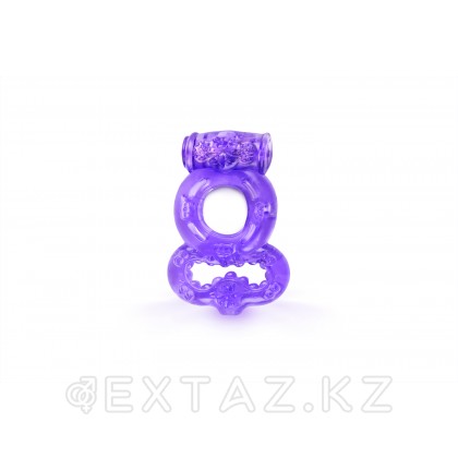 Браззерс - эрекционное кольцо с вибрацией, 6.5х3 см. Фиолетовый от sex shop Extaz