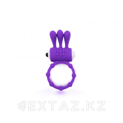 Браззерс - эрекционное кольцо c вибропулей, 9х3.5 см. Фиолетовый от sex shop Extaz