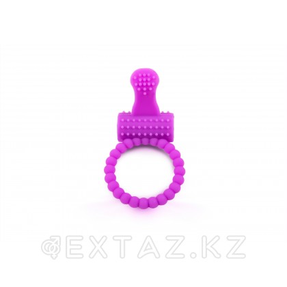 Браззерс - эрекционное кольцо  с клиторальным отростком, 8х3 см. Фиолетовый от sex shop Extaz