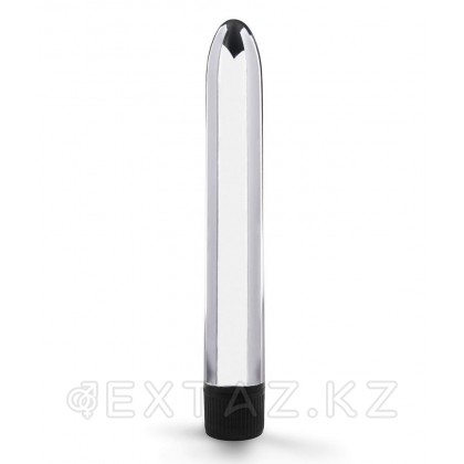 Браззерс - маленький вибратор, 15.5х2.5см Серебристый от sex shop Extaz