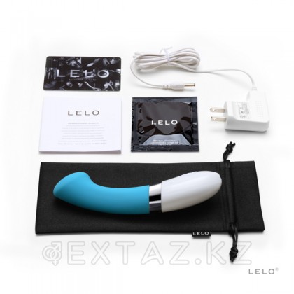 Вибростимулятор Gigi 2 (LELO), 17,5 см. Голубой от sex shop Extaz фото 8