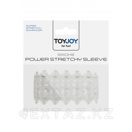 Насадка для пениса Power Stretchy - Toy Joy, 6,5 см Прозрачный от sex shop Extaz фото 2
