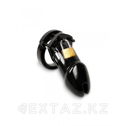 Пикантные Штучки - мужской пояс верности черный, 7х3.5 см Черный от sex shop Extaz