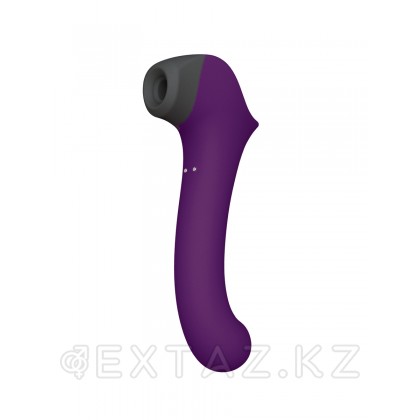 Мистер Факер Caldo - вакуумный клиторальный стимулятор с подогревом, 19х3 см Фиолетовый от sex shop Extaz