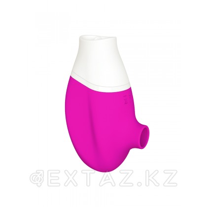 Мистер Факер Jubie - лизалка+сосалка 2в1, 8.7x5.3 см Розовый от sex shop Extaz