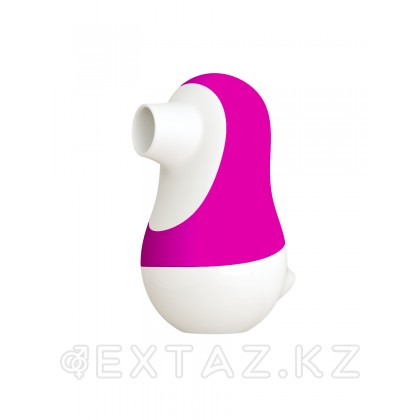 Мистер Факер Pinguino - лизалка+сосалка 2в1, 9.4x6.2 см Розовый от sex shop Extaz