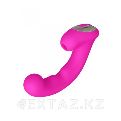 Мистер Факер Amante - вибратор+сосалка 2в1, 17.8x4 см Фиолетовый от sex shop Extaz