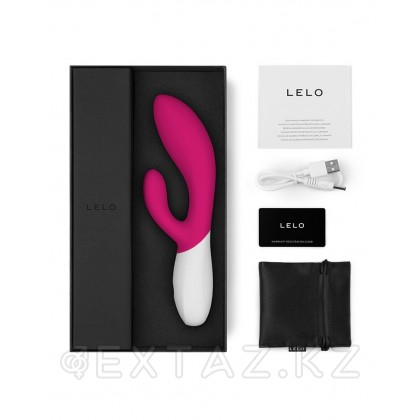 Lelo Ina Wave 2 - вибратор кролик, 20х4.5 см от sex shop Extaz фото 5