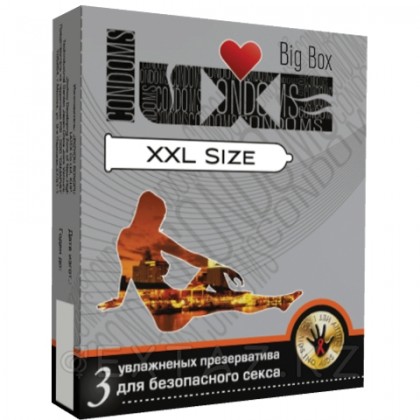 Презервативы LUXE №3  Big Box XXL от sex shop Extaz