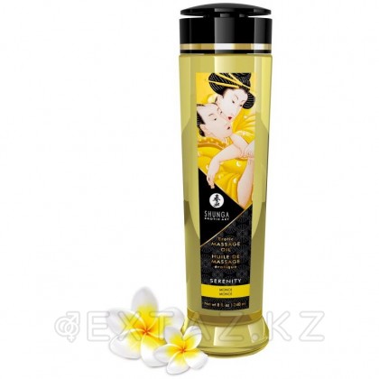 Shunga Serenity - массажное масло с ароматом монои, 240 мл. Монои от sex shop Extaz