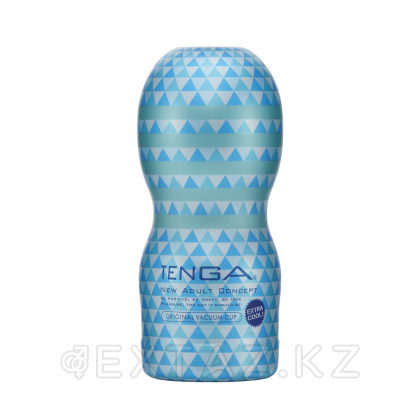 Tenga Vacuum Cup - Extra Cool Edition - Мастурбатор с экстра-охлаждением, 15.5х6.9 см Голубой от sex shop Extaz