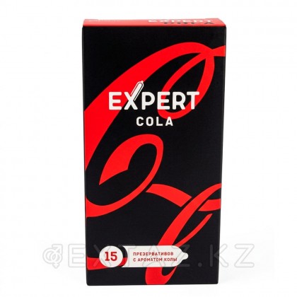 Презервативы EXPERT Cola, аромат Колы, 15 шт от sex shop Extaz