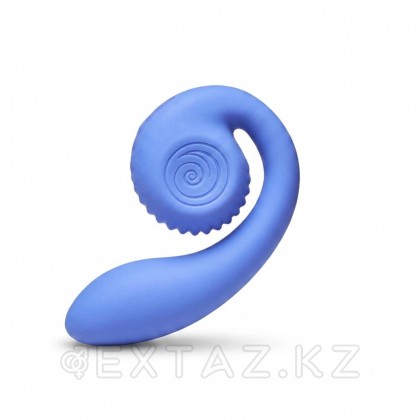 Двойной стимулятор точки G SVibe Snail GIZI Lite juicy blueberry, голубой от sex shop Extaz
