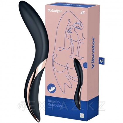 Вибратор точки G Rrrolling Explosion Satisfyer черный от sex shop Extaz фото 7