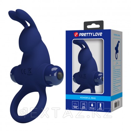 Эрекционное кольцо с вибрацией Blue rabbit от sex shop Extaz
