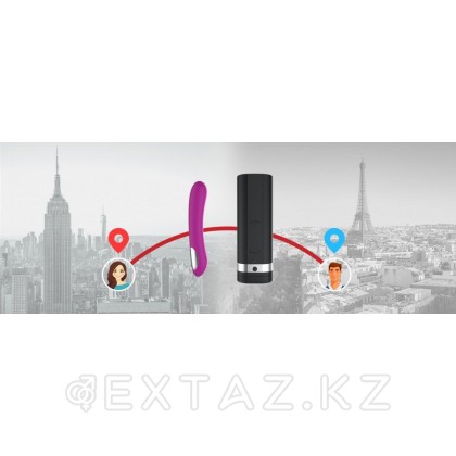 KIIROO Набор для секса на расстоянии (Мастурбатор Onyx 2 +Вибратор Pearl) Фиолетовый от sex shop Extaz фото 2