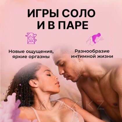 Бесконтактный клиторальный стимулятор Womanizer Enhance с вибрацией, черный от sex shop Extaz фото 10
