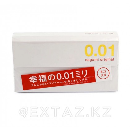 Презервативы SAGAMI Original 001 полиуретановые 5 шт. от sex shop Extaz