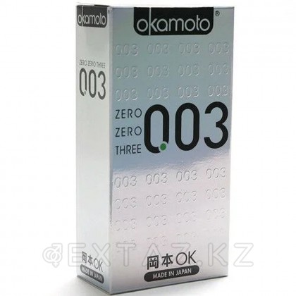 Презервативы Okamoto 0.03 platinum ultra-thin condom 12 шт. от sex shop Extaz фото 2
