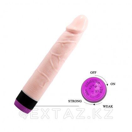 Вибратор реалистик (21,5 см. х 4 см.) от sex shop Extaz фото 3