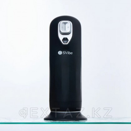 Мастурбатор SVibe Ikon JET 3-в-1: вибрация, подогрев, имитация фрикций от sex shop Extaz фото 5