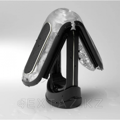 Набор Tenga Flip Zero Electronic Vibratation: мастурбатор с вибрацией и устройство вращения от sex shop Extaz фото 6
