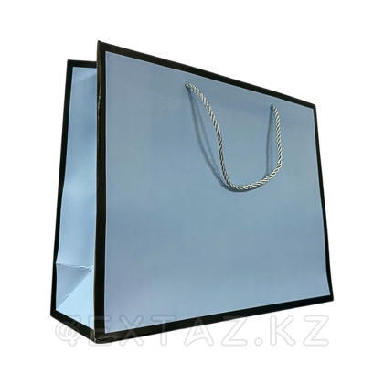 Пакет подарочный, синий (26х32 см) от sex shop Extaz
