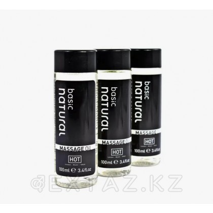 Массажное масло для тела Basic Natural от HOT 100 мл. от sex shop Extaz фото 4