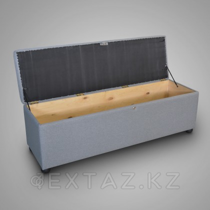 Мягкий диван-софа с полостью для хранения секс куклы (серый) от sex shop Extaz фото 2