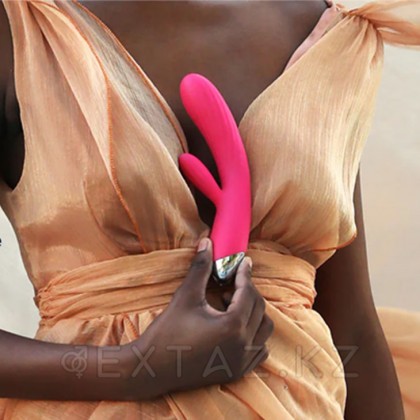 Вибратор-кролик Angel с подогревом розовый от SVAKOM от sex shop Extaz фото 4