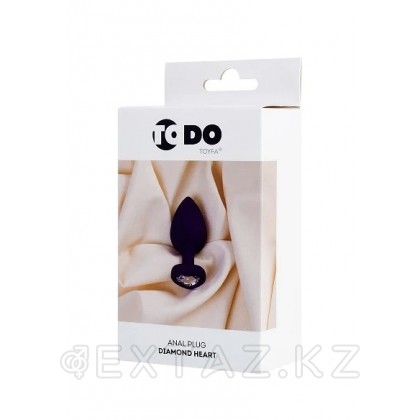 Анальная втулка ToDo by Toyfa Diamond Heart фиолетовая от sex shop Extaz фото 6