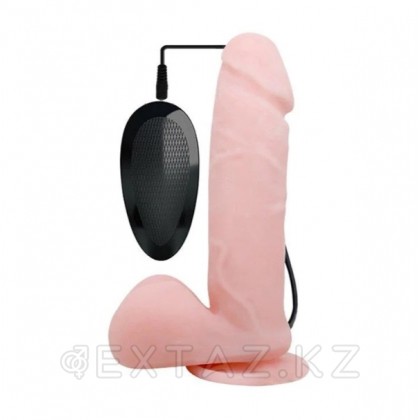 Реалистичный вибратор с пультом управления Oliver (19,5×4,4 см) от sex shop Extaz