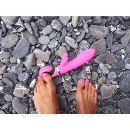 Вибратор с клиторальным отростком Gvibe – Grabbit, 18 см от sex shop Extaz фото 3