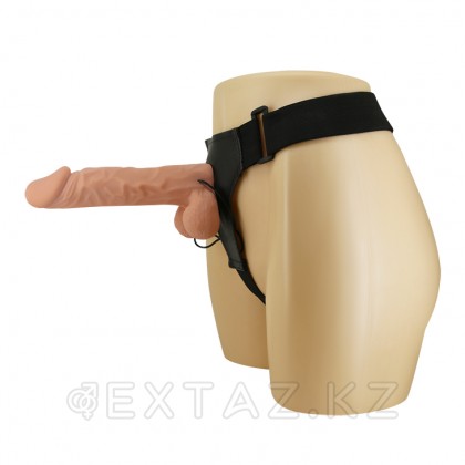 Страпон с вибрацией и пультом управления Ultra Passionate Harness (раб. 18*5 см.) от sex shop Extaz фото 3