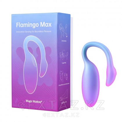 Вибромассажёр с интеллектуальным управлением Magic Flamingo Max от Magic motion фиолетовый от sex shop Extaz фото 2