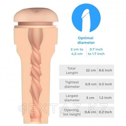 Мастурбатор Feel Stroker от KIIROO анус (светло-бежевый) от sex shop Extaz фото 5