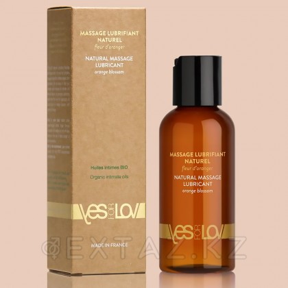 Массажный гель-лубрикант YESforLOV Natural Massage Lubricant, с органическими маслами, 100 мл от sex shop Extaz