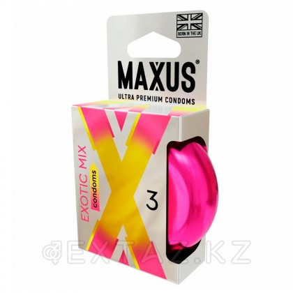 Презервативы MAXUS X-Edition Exotic Mix, ароматические, 3 шт от sex shop Extaz фото 3