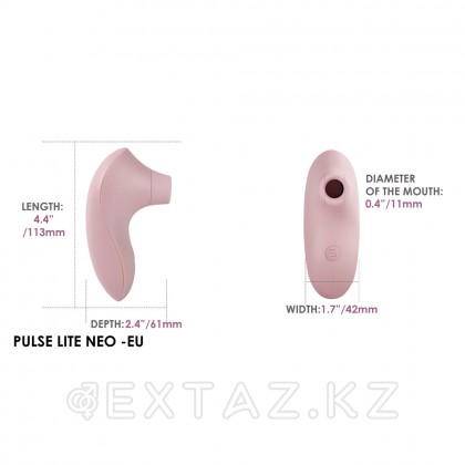 Вакуумный стимулятор клитора Pulse Lite Neo розовый Svakom от sex shop Extaz фото 8